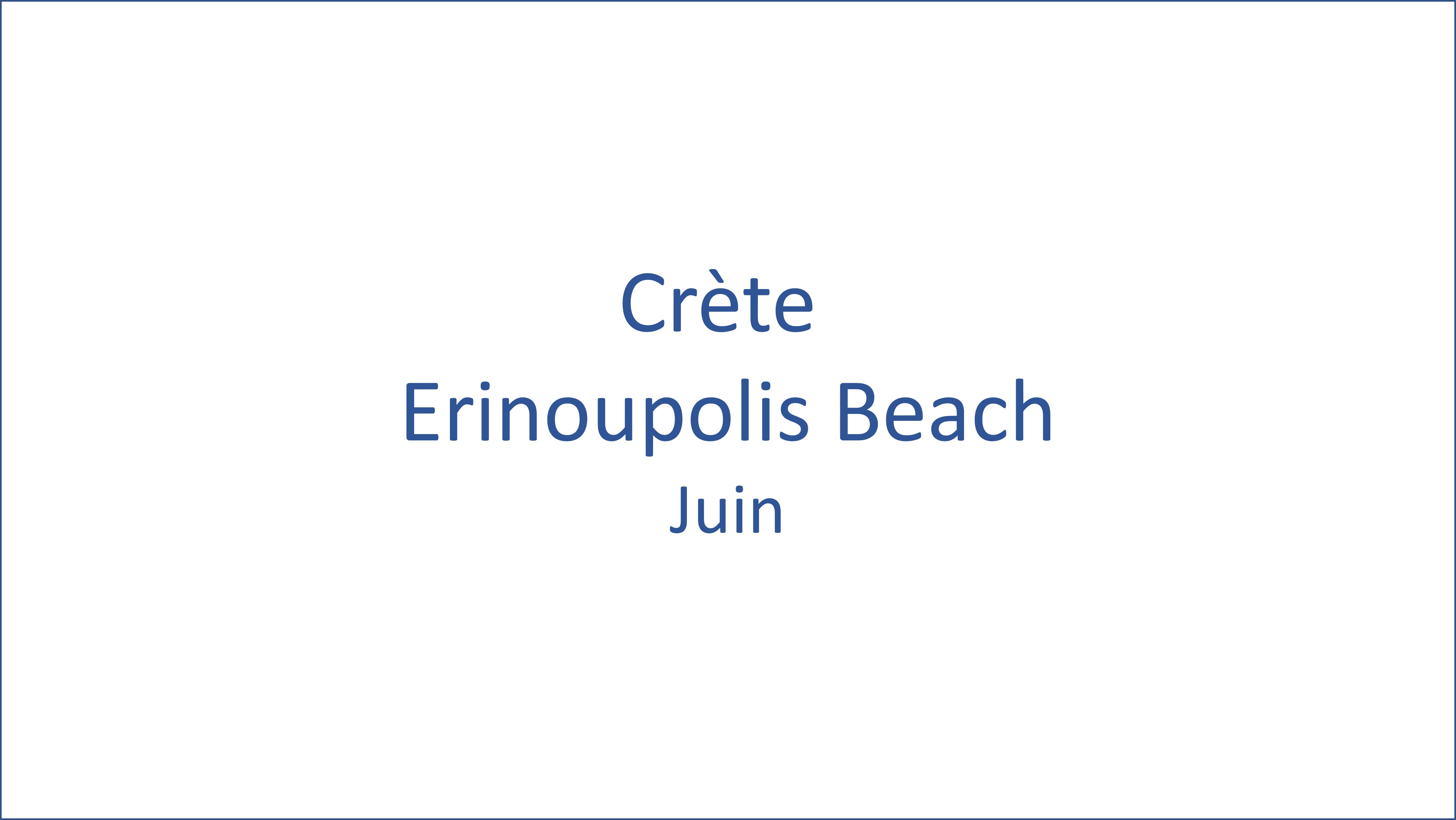 Crete - Erinoupolis Beach 06/2023